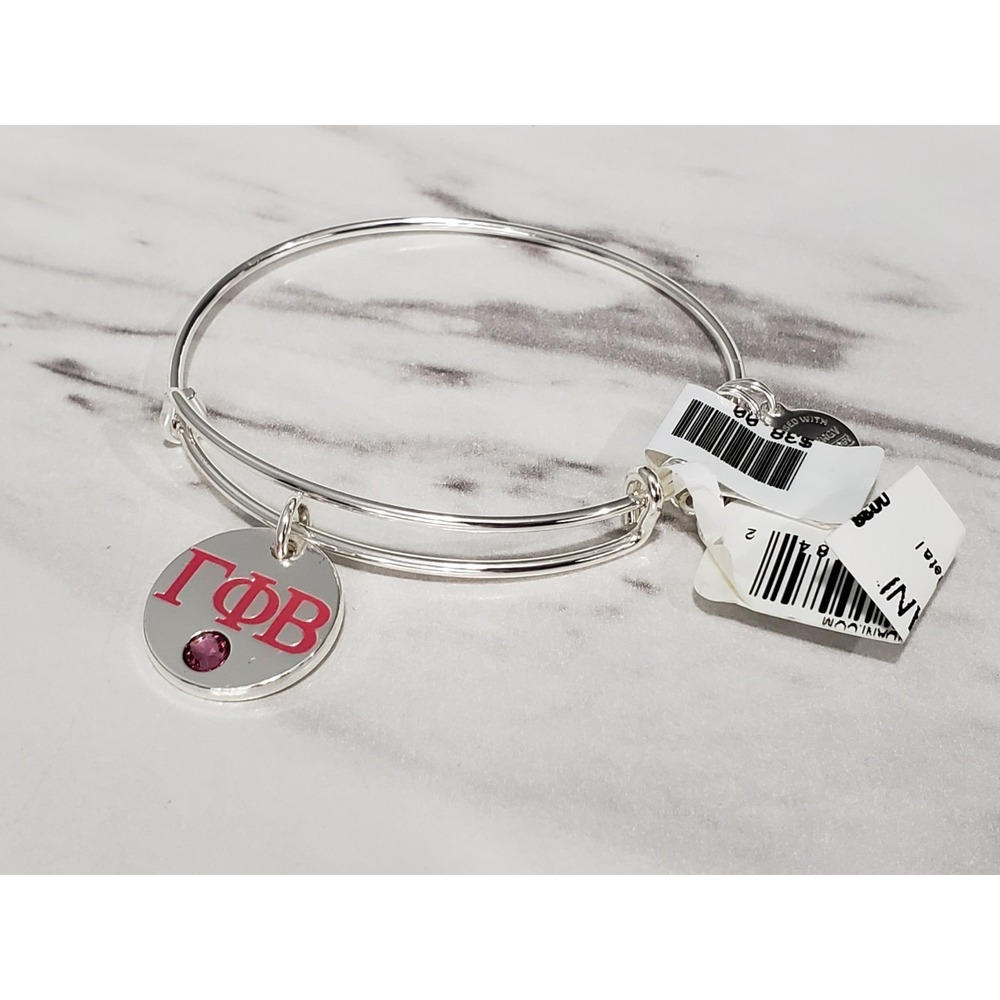 NEW Alex and Ani Sorority Color Infusion Gamma Phi Beta II Bracelet school gift